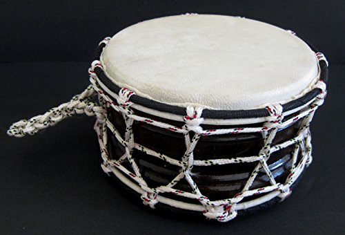 image for Djembe Drum Bongo Congo Solid Wood African Hand Drum Double Sided Drum