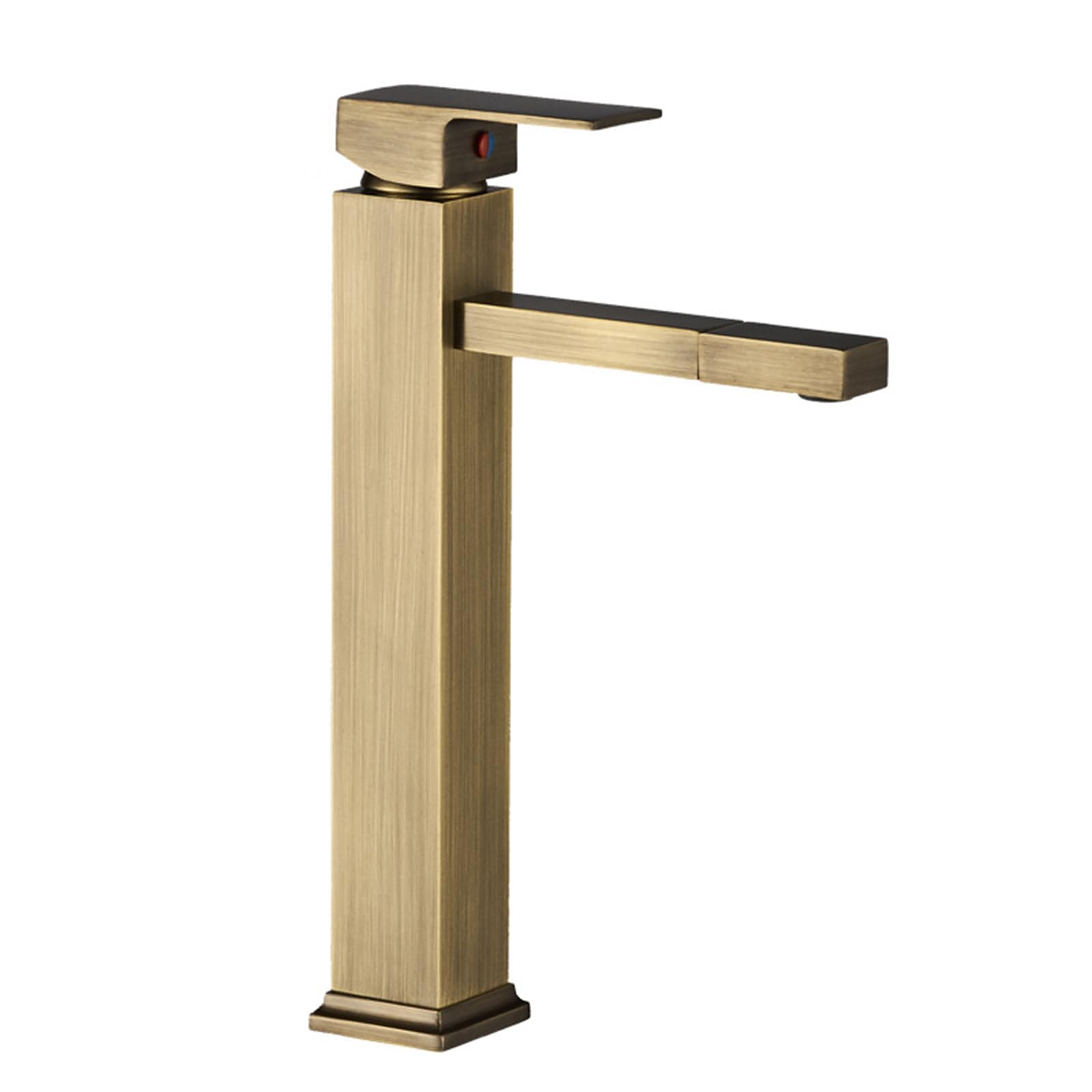 Robinet en laiton antique rétro mitigeur eau chaude et froide évier de salle de bain vintage LWX