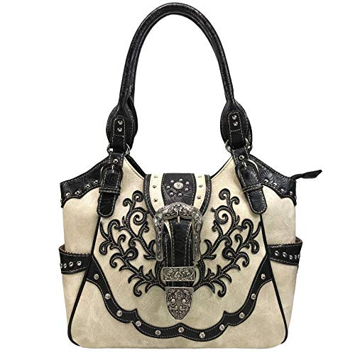 Bolso Tote Mujer con Billetera Cruzada Floral miniatura 2