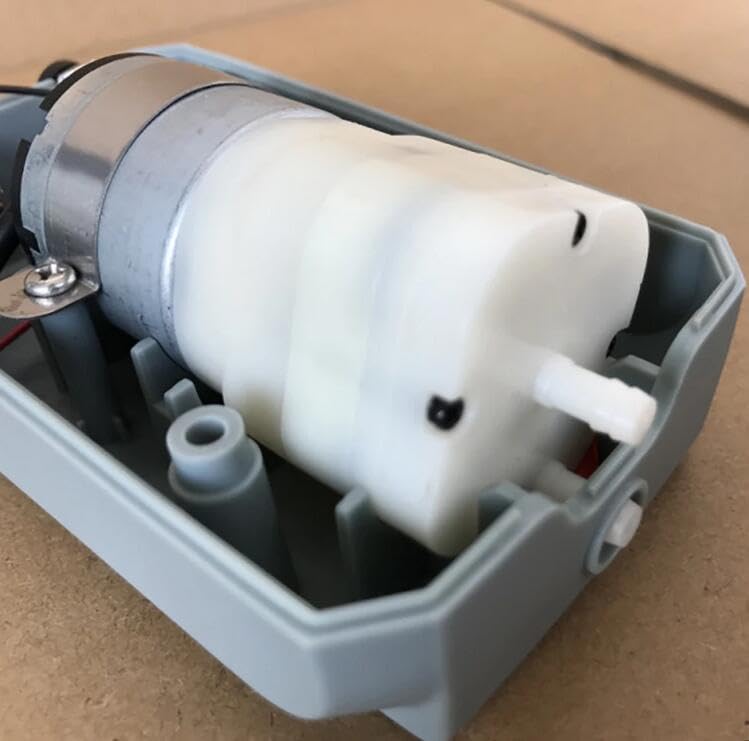 Oil-Free Pressure Pump Portable Mini Diaphragm Vacuum Pump Microfiltration Pump for Filtration Liquid Sampling Gas Collection