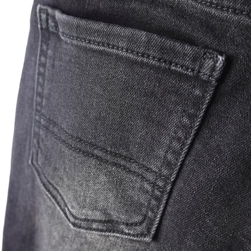 KIDSCOOL SPACE Girls Jeans, 12M-13T Wide Size Range Wide-Leg Flared Stretchy Denim Pants4