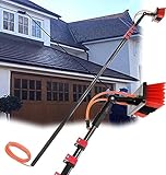 Amplia gama de aplicaciones: adecuado para la limpieza de ventanas a gran altitud, limpieza de paneles solares fotovoltaicos, limpieza de automóviles, camiones, furgonetas, caravanas, ventanas, invernaderos, barcos, cubiertas, etc.