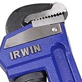 IRWIN Tools VISE-GRIP Pipe Wrench, Cast Iron, 1-1/2-Inch Jaw, 10-Inch Length (274101)