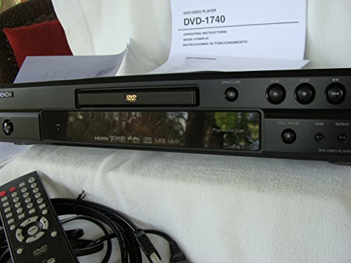 Denon Dvd-1740 Progressive Scan Dvd/Cd Player #TOP1