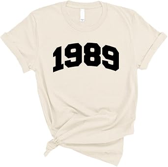 TeesAndTankYou College Style 1989 Shirt Unisex