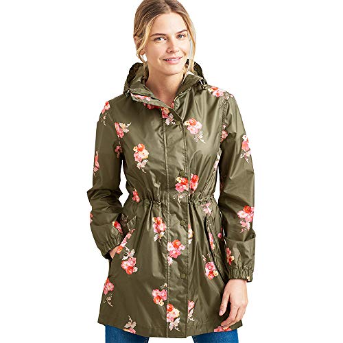 Joules, Golightly Waterproof Jacket, Khaki, 16