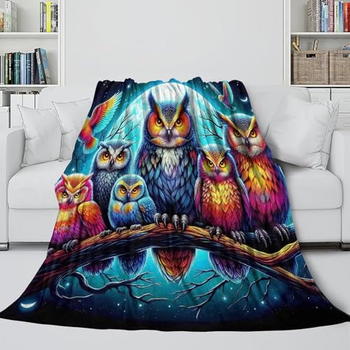 Couverture moelleuse 3D chaude et douce en microfibre Hiouf - 5
