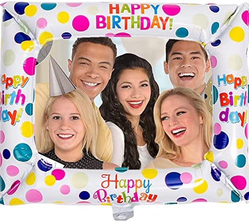 NUOBESTY Aufblasbarer Weihnachts-Fotorahmen - Lustige Foto Requisiten Für Weihnachtsfeiern