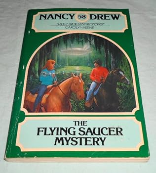 Paperback The Flying Saucer Mystery (Nancy Drew #58 ) Book