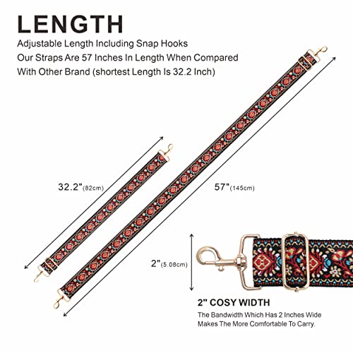 Nefelibata Purse Strap,2" Wide Purse Strap - Image 5