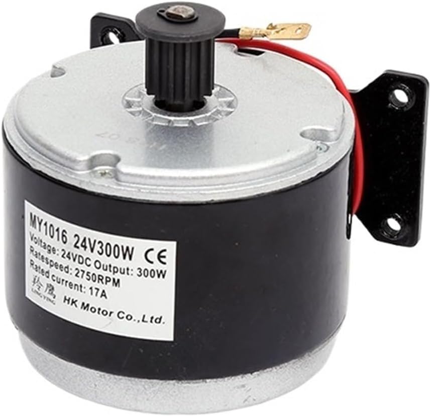 24V 300W DC Motor Electric Vehicle Small Synchronized Pulley Scooter Motor MY1016