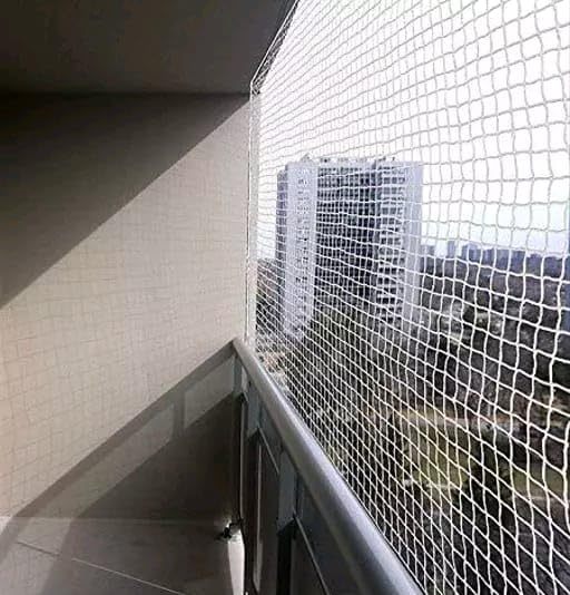 Image of 15 ft x 10 ft Bird Control net for Balcony and Garden | Nylon Bird net for Windows to Protect House from Birds | Size Bird net 15 ft x 10 ft