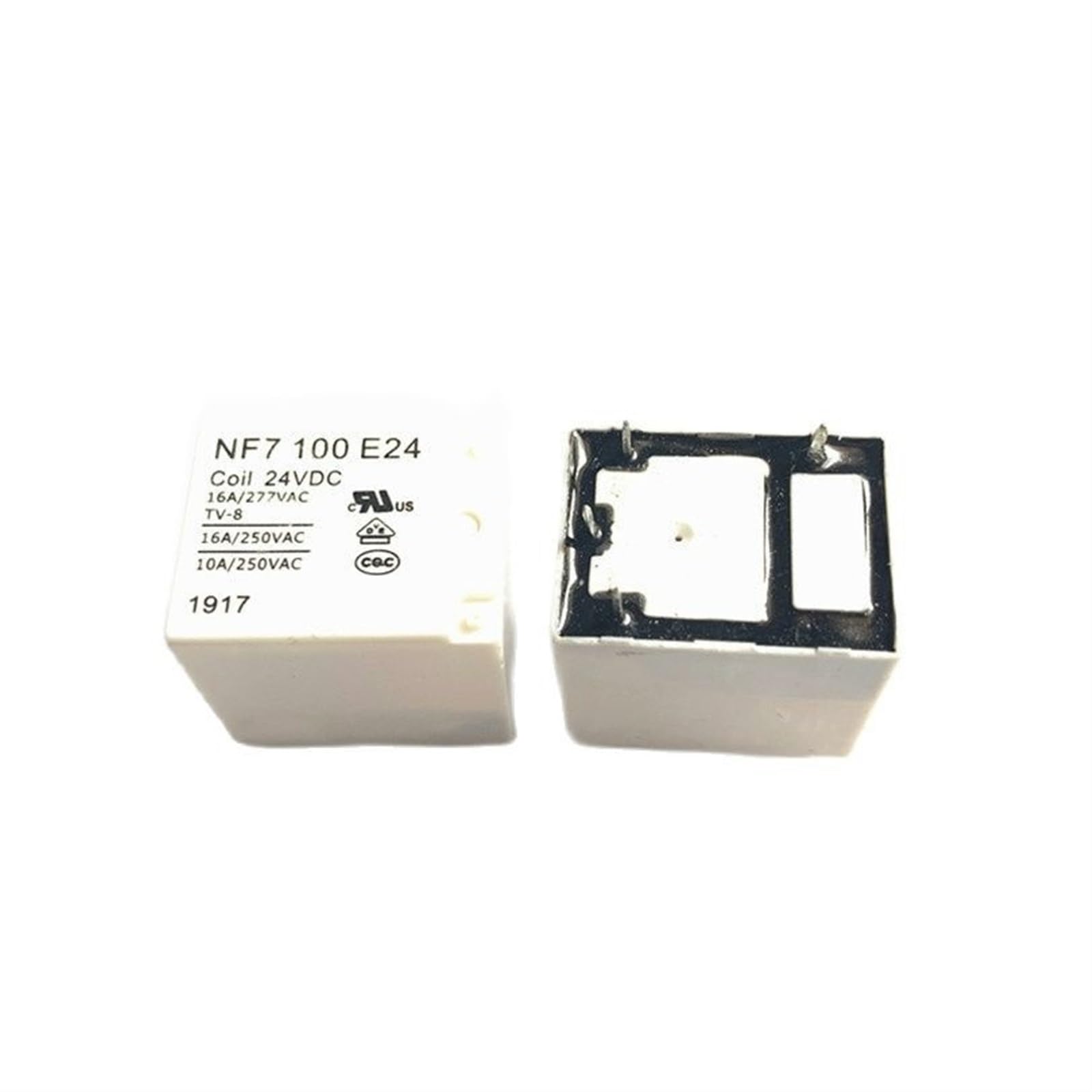 NF7 100 E24 normalement ouvert 24VDC16A NF7 100 E24 relais quatre broches 1 pièces