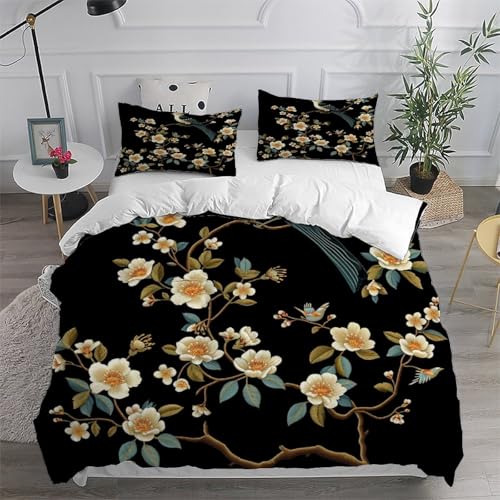 Housse de couette wild animals 200x200 microfibre avec taies d'oreiller - 6