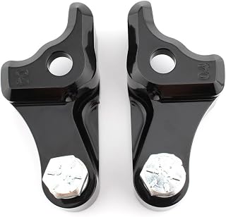 Motorcycle Shock Lower 25mm 1" Rear Lowering Link Kit For Harley Touring Road King Street Glide CVO Electra Glide FLTR 2009-2024