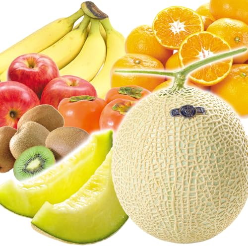 クラウンメロン入り フルーツセット 6種1箱 食品