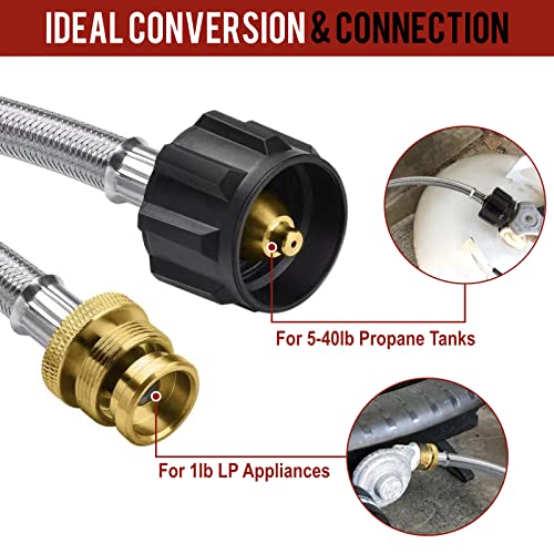 PatioGem-Propane-Hose-5FT-Propane-Adapter-1lb-to-20lb-Propane-Adapter-Hose-Propane-Tank-Adapter-fit-for-WeberColemanBlackstone-Grill-Buddy-Heater-Smoker-Griddle-Camping-Stove-Fire-Pit