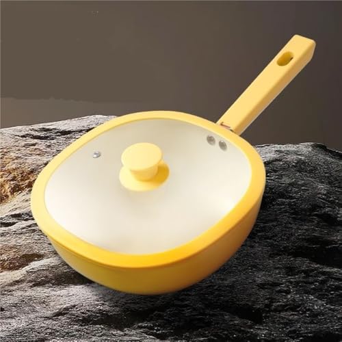 Wok pequeño multiuso antiadherente para una persona miniatura 3