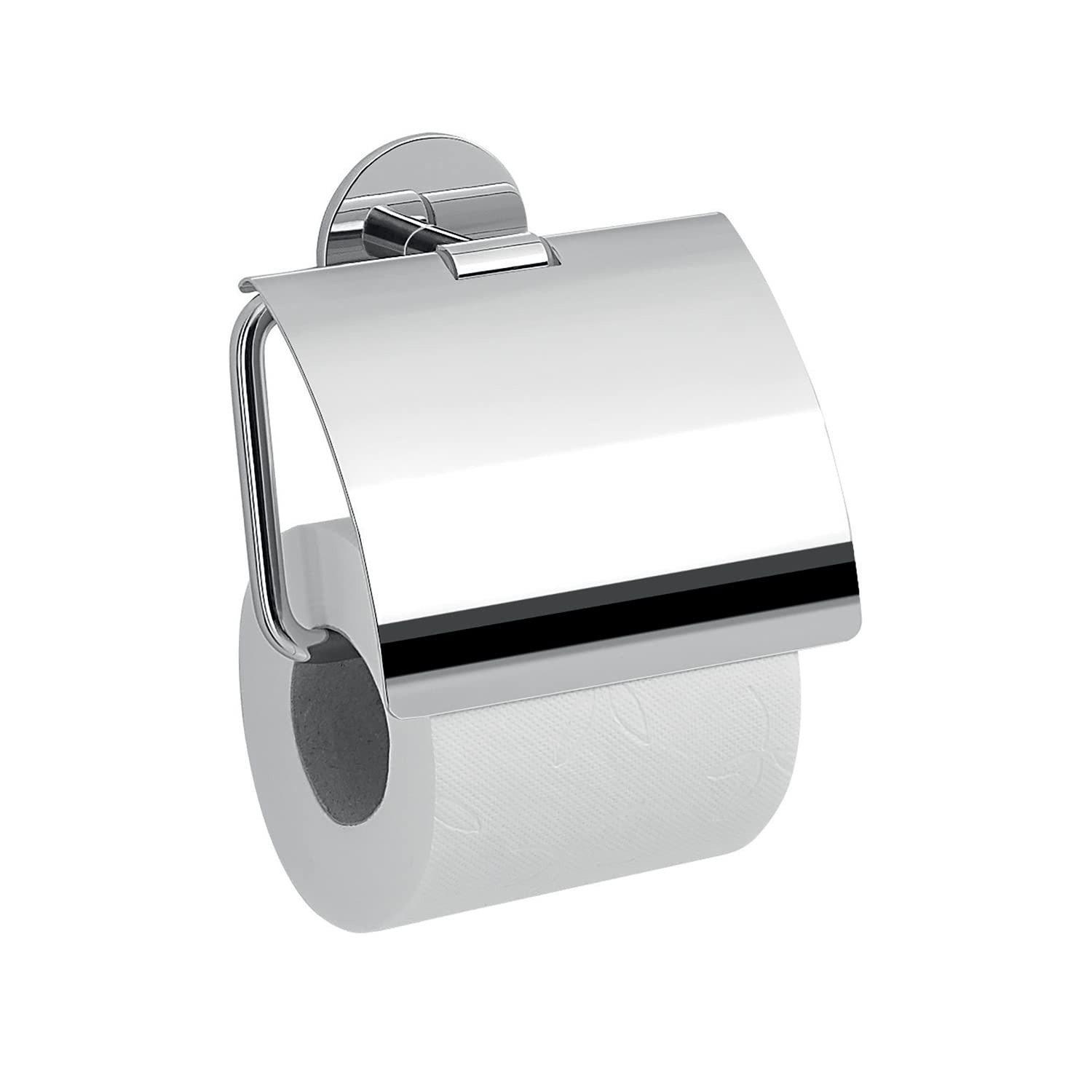 Gedy - Portarrollo Con Tapa G-Gea C/Biadhesivo. (36251300200)