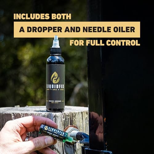 Image of LiquidFix Door, Lock & Hinge Lubricant - 4 oz Dropper + 0.5 Needle Combo