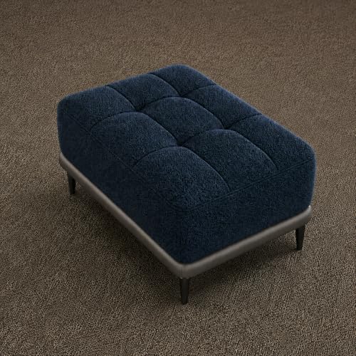 Image of Solid Wood Standard Ottoman Bench Stool | Pre-Assembled | Suitable for Living Room, Bedroom, Lounge & Office