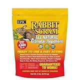 EPIC REPELLENTS Rabbit Scram All Natural Granular Repellent - All-Natural, Animal, People and Pet Safe Granule (6 lb Bag)
