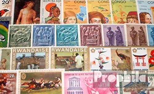 Prophila Collection Belgio 50 Diversi Francobolli Belgian Colonie con Stati indipendenti (Francobolli per i Collezionisti)