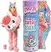 Produktbild Barbie HJL60 - Cutie Reveal Puppe mit Lama-Kostüm, Traumland Fantasie-Serie mit Farbwechsel-Effekt, 10 Überraschungen und Haustier, Spielzeug für Kinder ab 3 Jahren