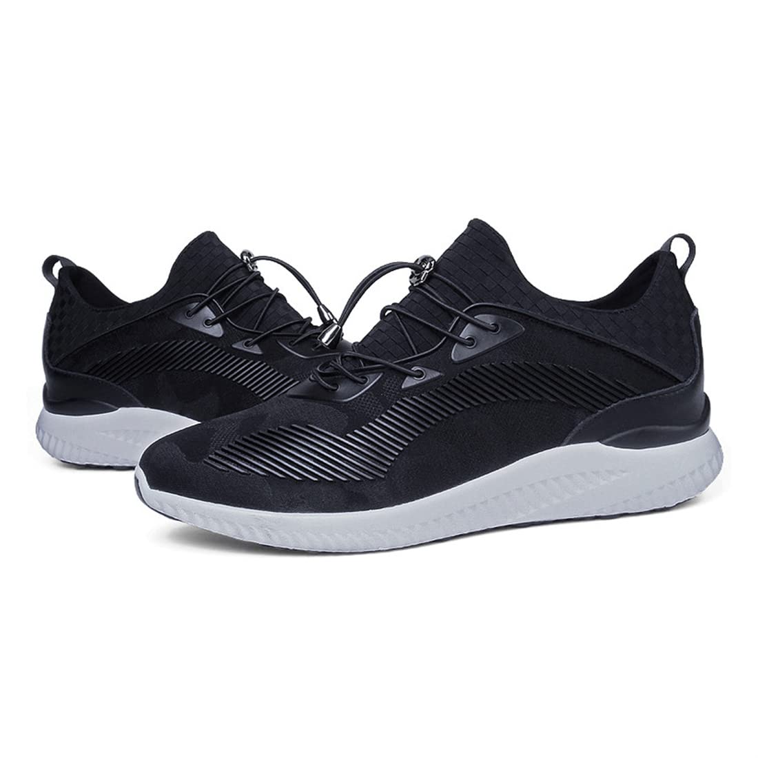 VIBLiSS Sneakers da Uomo con Rialzo Scarpe da Passeggio Atletiche Antiscivolo Sneakers Alte alla Moda Scarpe da Tennis Casual Traspiranti