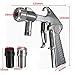 Jewboer Sand Blaster Gun,Sandblasting Sandblaster Gun Kit for Sandblast Blast Cabinet with Ceramic Nozzles