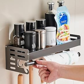 台所周りもスッキリ収納♪キッチン収納棚♪4段 マホガニーカラー スパイスラック ☆再販×3☆台所周りもスッキリ収納♪キッチン収納棚♪4段