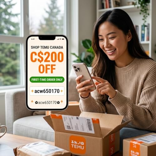 Shop↬TemU Coupon Code ||C$200 off || ‖✦✿acw650170✿✦‖ Canada For First-time Order Podcast Por Sumit Tiwari arte de portada