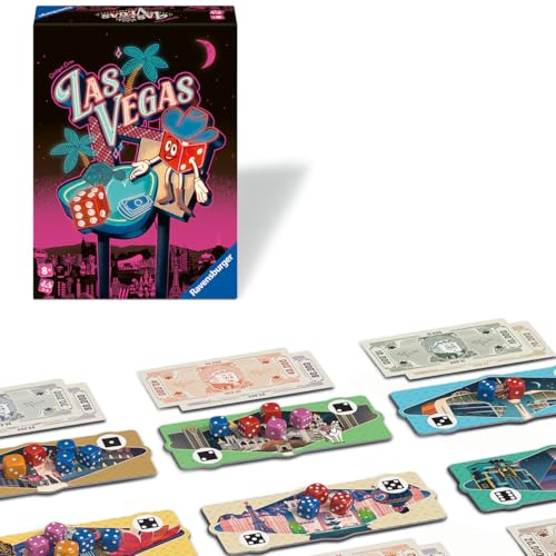 Ravensburger 24903 - Las Vegas - WĂĽrfelspiel fĂĽr 2-5 Spieler ab 8 Jahren