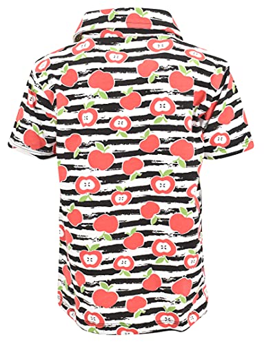 Image of Unique Baby Moisture Wicking Kids Polo Shirts for Toddler Boys Polo Shirt