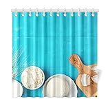 libro lacteos y trigo Cortina de ducha de plástico colorido y brillante. Diseño simple y limpio, solución perfecta para el baño de su hijo