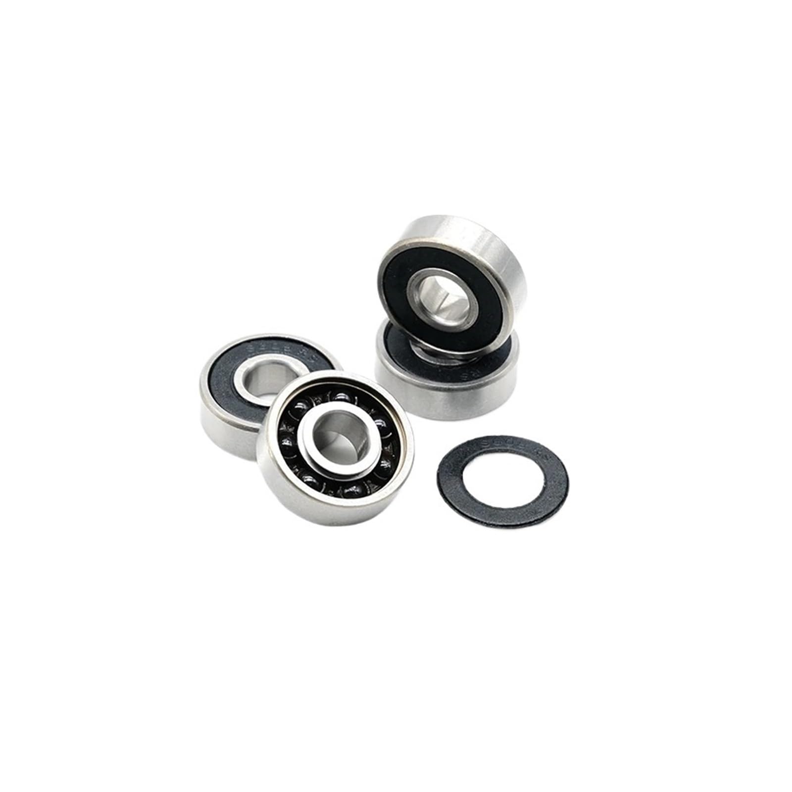1 pieza S689 2RS CB 9X17X5mm Rodamiento de bolas de cerámica híbrido de acero inoxidable ABEC-7 con grasa