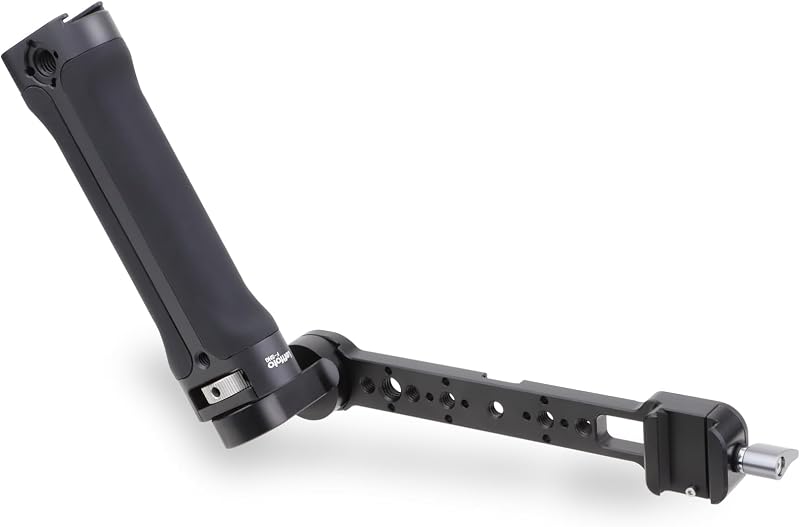 LEFTFOTO Gimbal Adjustable Silicone Sling Handgrip+Stabilizer Handle Extension Bracket kit,for DJI RS2/ RS3 PRO/ RS3 mini/ZHIYUN WEEBILL-S Gimbal Stabilizer,with NATO Clamp