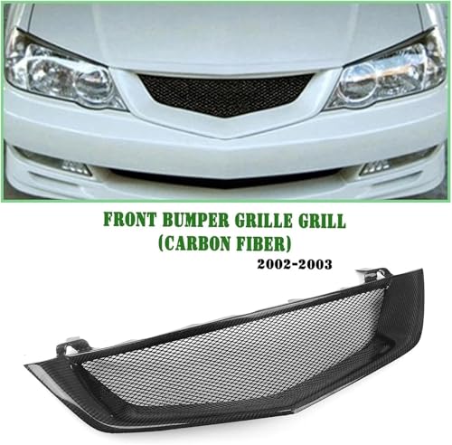 Rejilla frontal de carreras para Acura TL de fibra de vidrio estilo deportivo 2