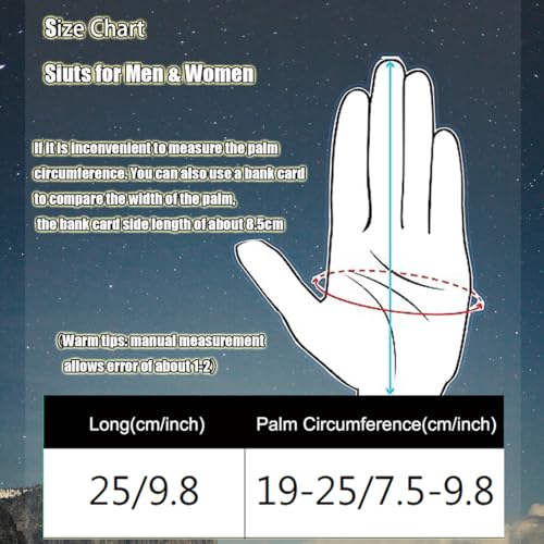 XDSP Guantes de Invierno Pantalla Táctil Impermeables para Ciclismo, Pesca, Running, Esquí y Nieve - Cálido Resistente al Viento para Hombre y Mujer - imagen 5