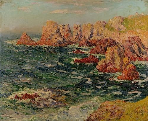 Pintura mural inspirada en la Bretaña de Henry Moret para llenar de arte tu rincón favorito