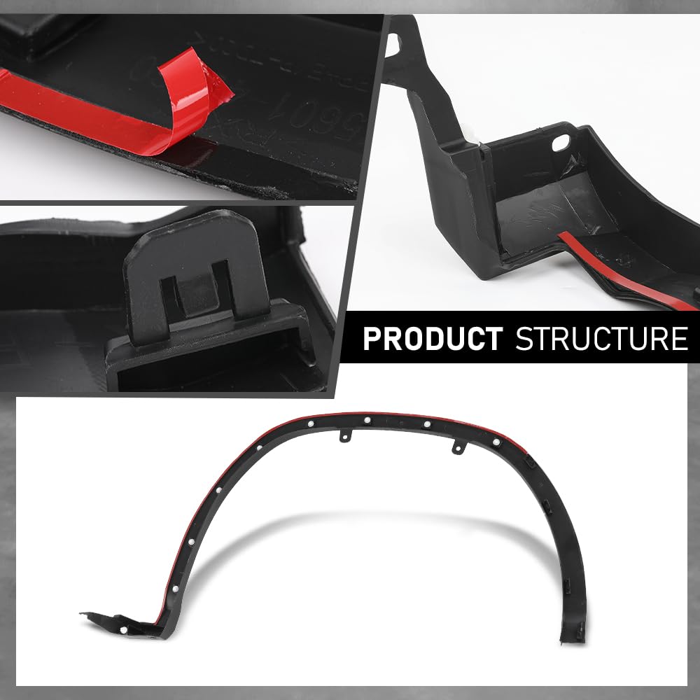 Fender Flare Wheel Arch Trim Front LH Driver RX350/450h 16-19 Black 756010E080 image 2