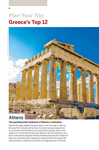 Lonely Planet Best Of Greece & The Greek Islands (Travel Guide) #TOP3