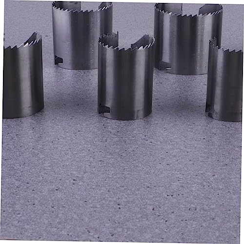 Set de sierras de perforación para madera ajustables de aleación miniatura 7