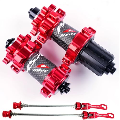 ZCXBHD �}�E���e���o�C�N 6�{���g �f�B�X�N�u���[�L�n�u �N�C�b�N�����[�X 24H�n�u �t�����g 100MM ���A 135MM 2/4�x�A�����O HG/MS/XD 7/8/9/10/11/12�� �J�Z�b�g �t���[�z�C�[���p(Red,Tower-ms)