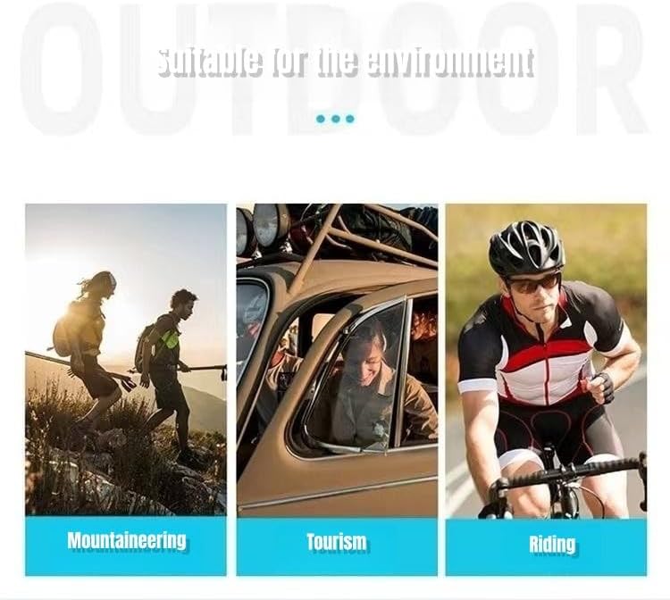 Miniatura 6 de ZaLhin Mochila plegable ligera de senderismo resistente al agua de 20L para viajes, camping, al aire libre, Negro -, Mochilas Daypack