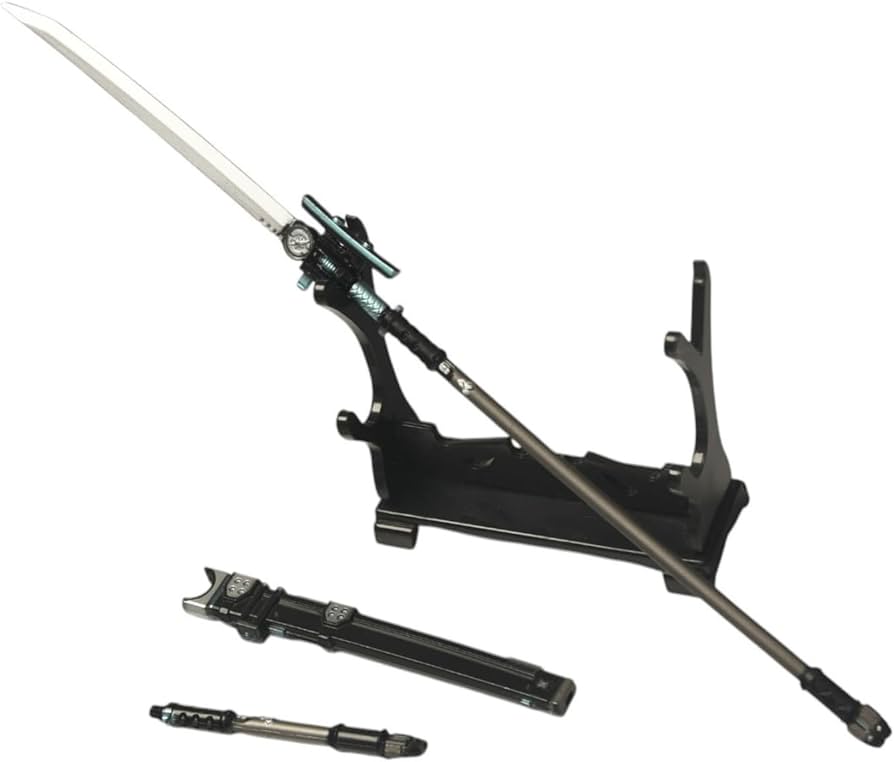 Amazon.co.jp: Sealeekuchi ゼンゼロ 22cm 月城柳 薙刀 太刀 日本刀 鞘