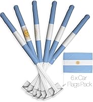 Vista 217 de Bandera de Estados Unidos con poste para coche, bandera para carros, 2 unidades, bandera de América, capó para auto, 4 de julio, decoración