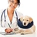 SCENEREAL Inflatable Recovery Collar for Dogs & Cats - Surgery Dog Collars E-Collar for Preventing Pets from Biting Licking Wound, L