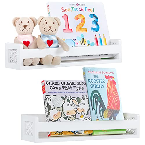 Satauko Wandregal für Kinder-Organisation, Holzschweberegale für die...