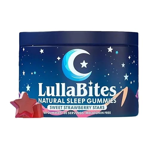 lullabites Natural Sleep Gummies Adults 60 (1 Pack)